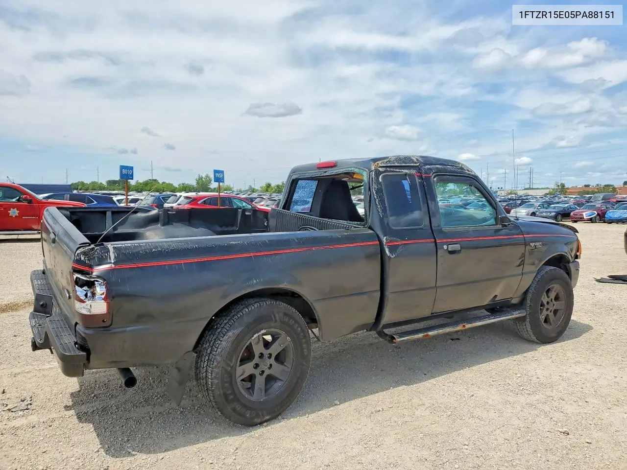 2005 Ford Ranger Super Cab VIN: 1FTZR15E05PA88151 Lot: 61771876