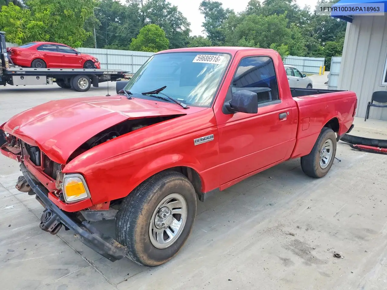 2006 Ford Ranger Xlt VIN: 1FTYR10D36PA18963 Lot: 59686916