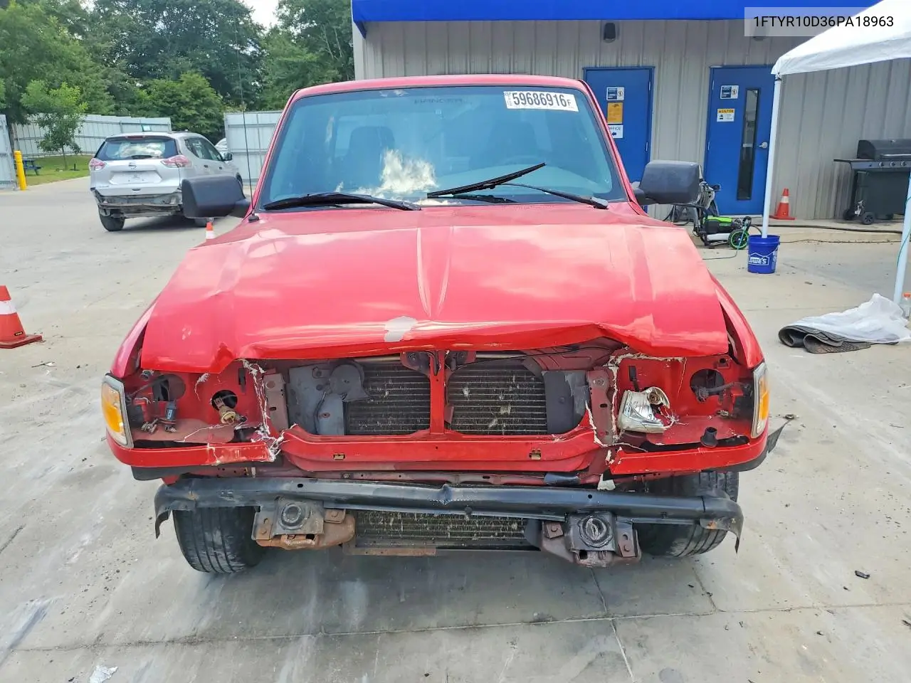 2006 Ford Ranger Xlt VIN: 1FTYR10D36PA18963 Lot: 59686916
