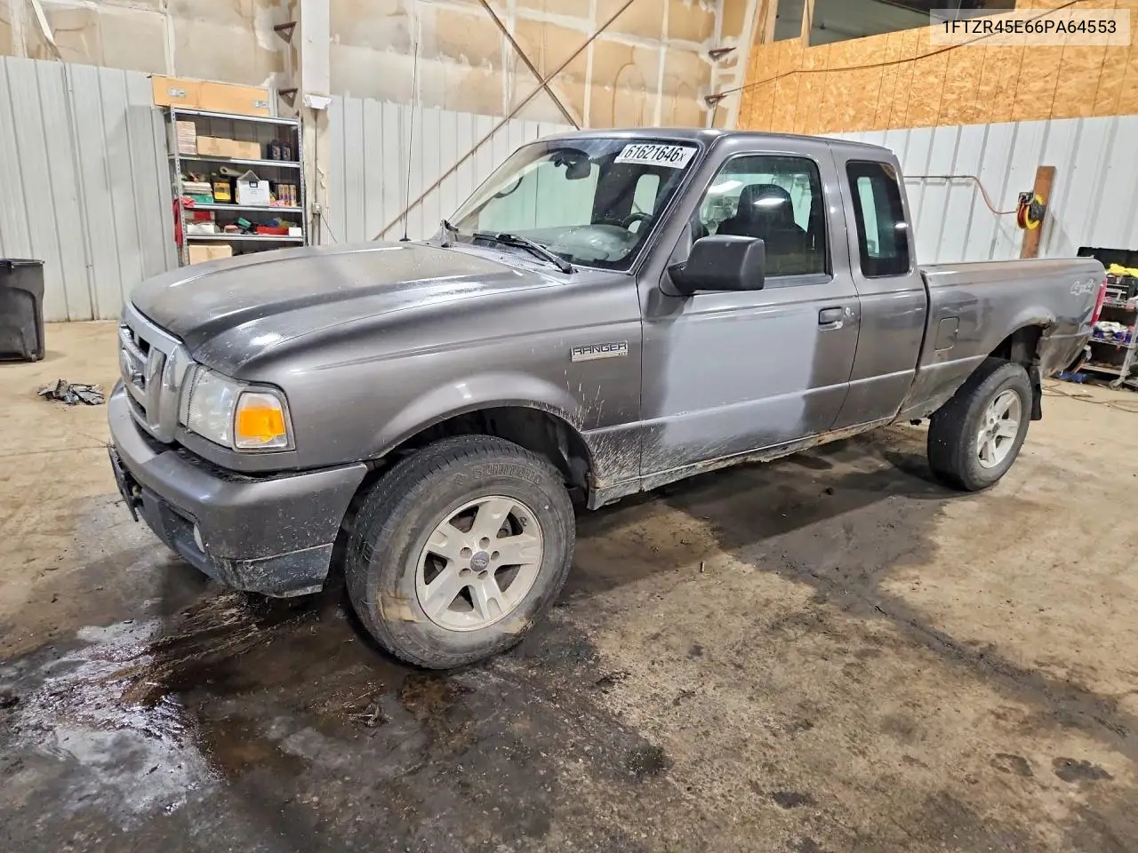 2006 Ford Ranger Super Cab VIN: 1FTZR45E66PA64553 Lot: 61621646