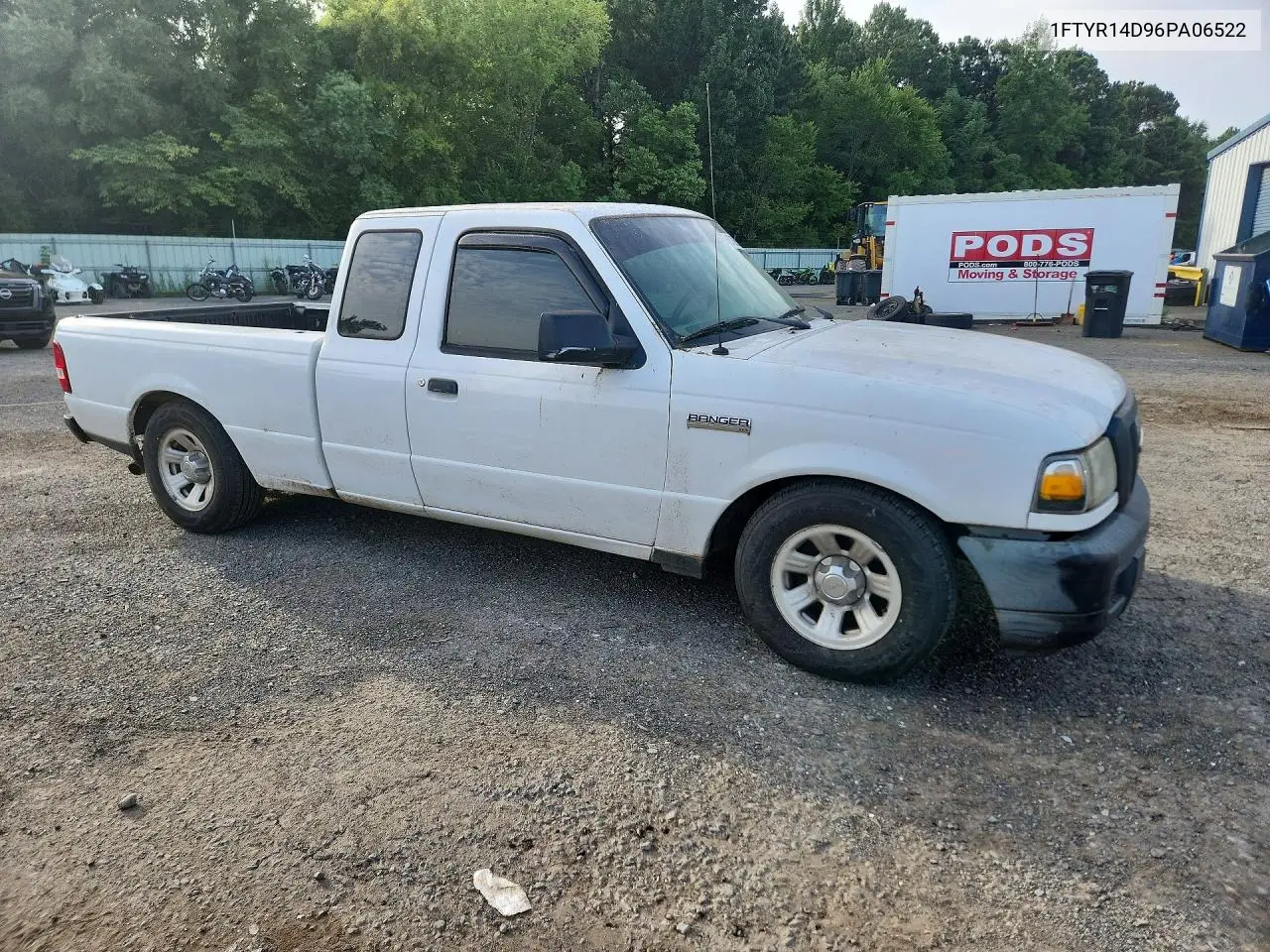 2006 Ford Ranger Super Cab VIN: 1FTYR14D96PA06522 Lot: 61789536