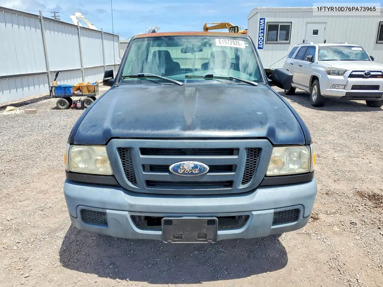 2006 Ford Ranger Xl VIN: 1FTYR10D76PA73965 Lot: 61972926