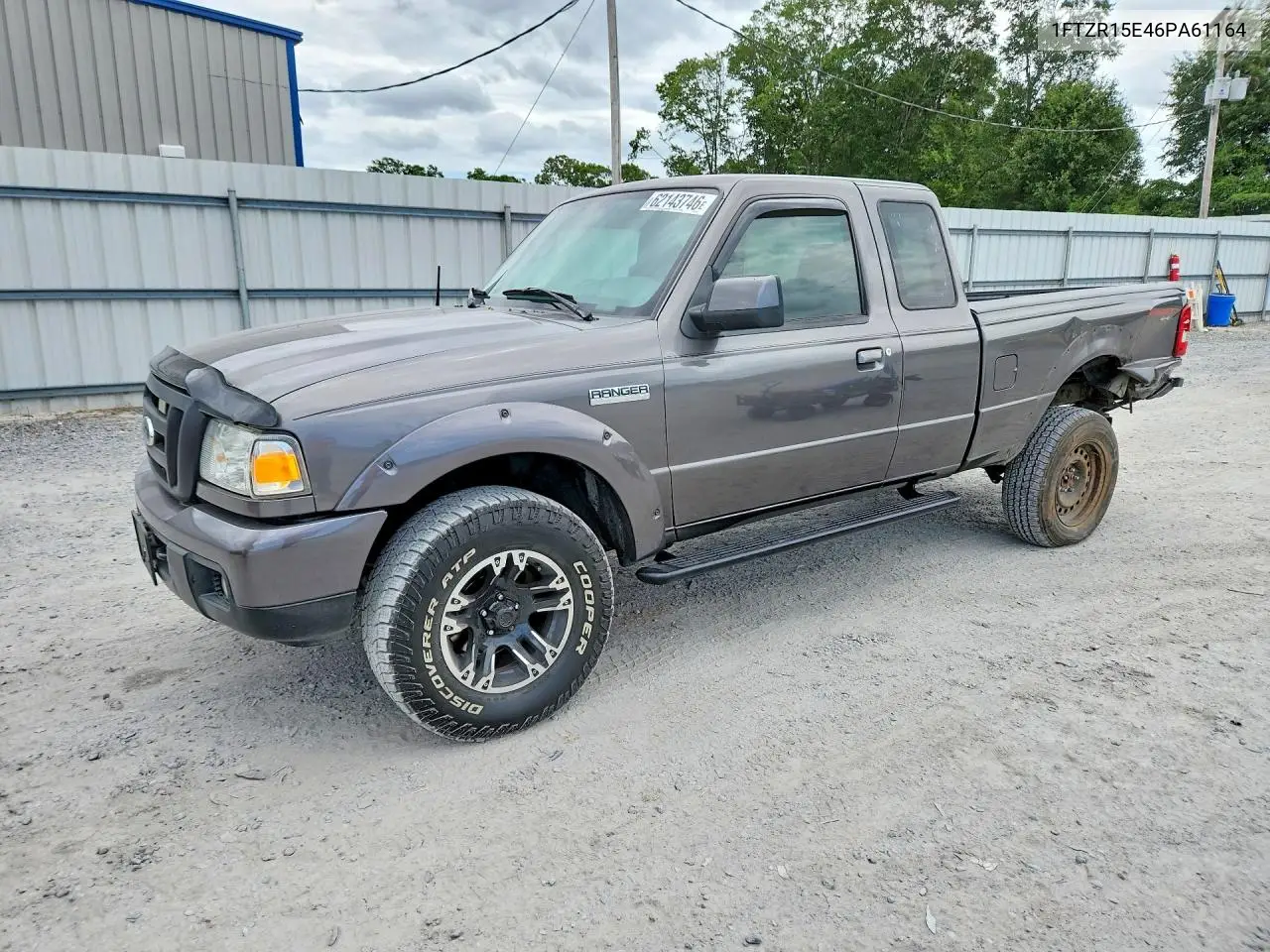 1FTZR15E46PA61164 2006 Ford Ranger Super Cab