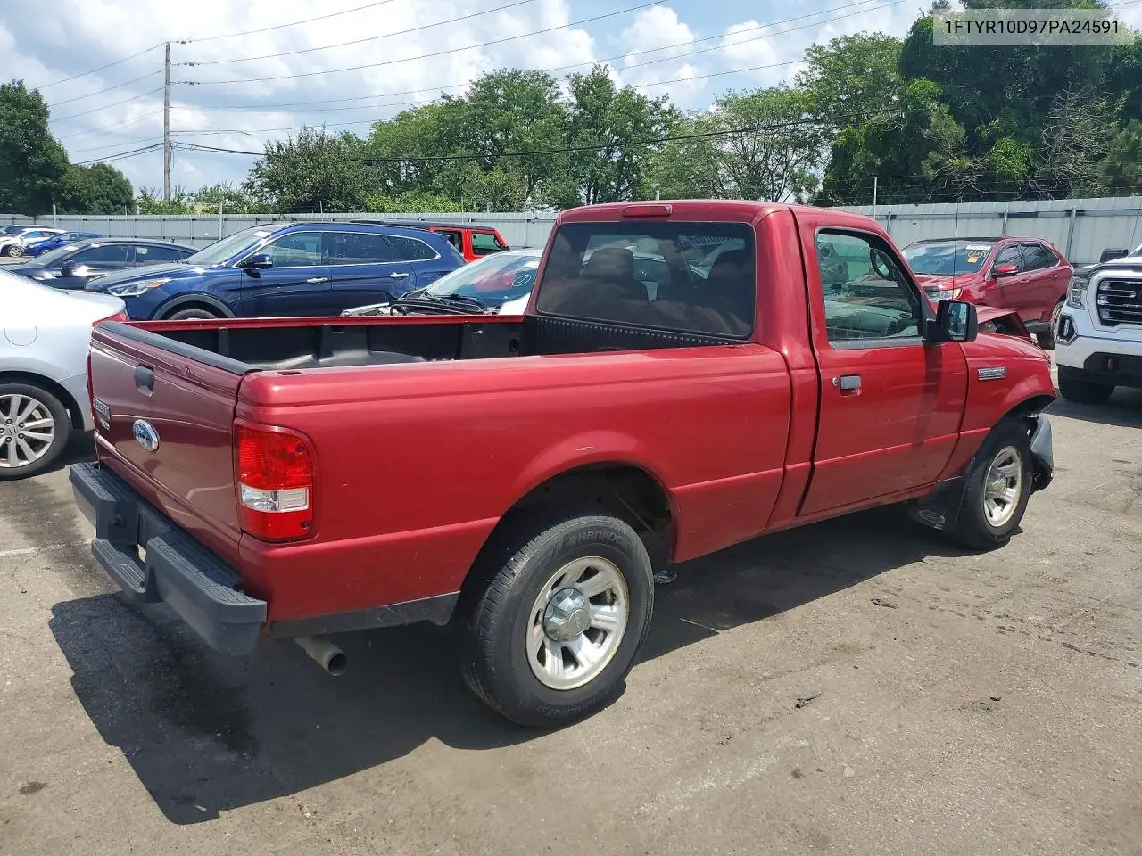 2007 Ford Ranger VIN: 1FTYR10D97PA24591 Lot: 60088786