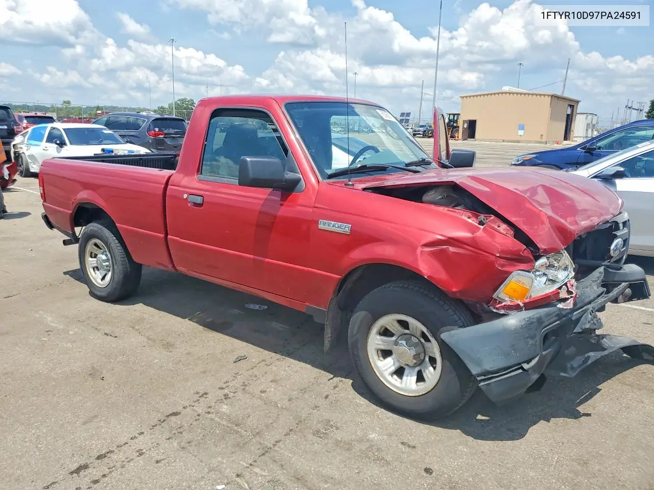 2007 Ford Ranger VIN: 1FTYR10D97PA24591 Lot: 60088786
