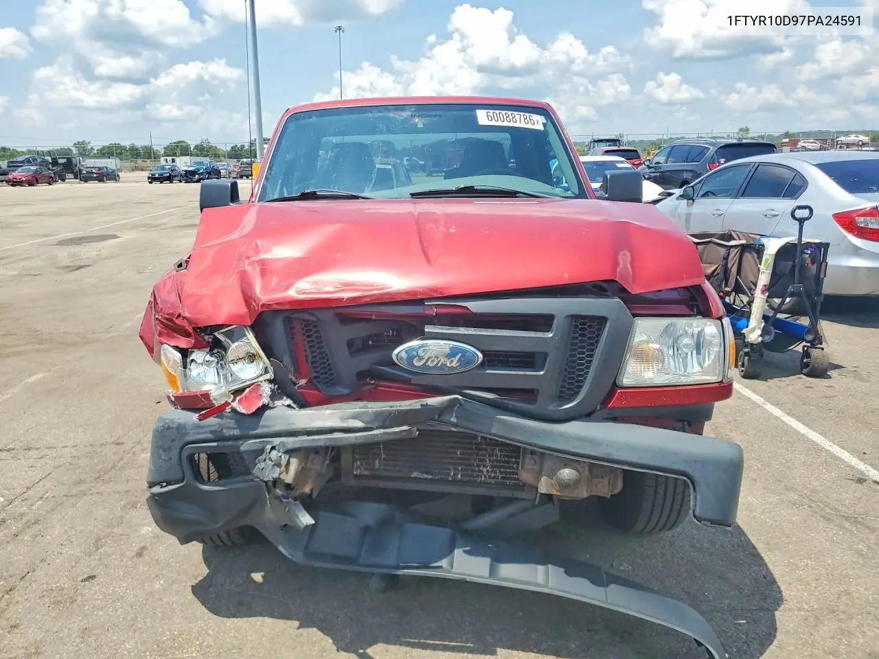 2007 Ford Ranger VIN: 1FTYR10D97PA24591 Lot: 60088786