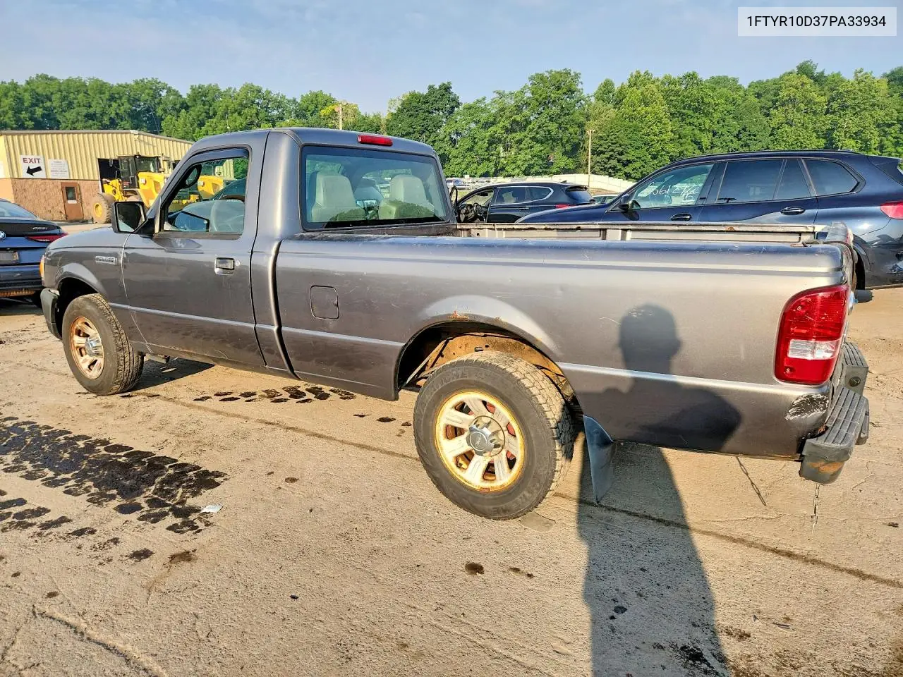 2007 Ford Ranger VIN: 1FTYR10D37PA33934 Lot: 61624436