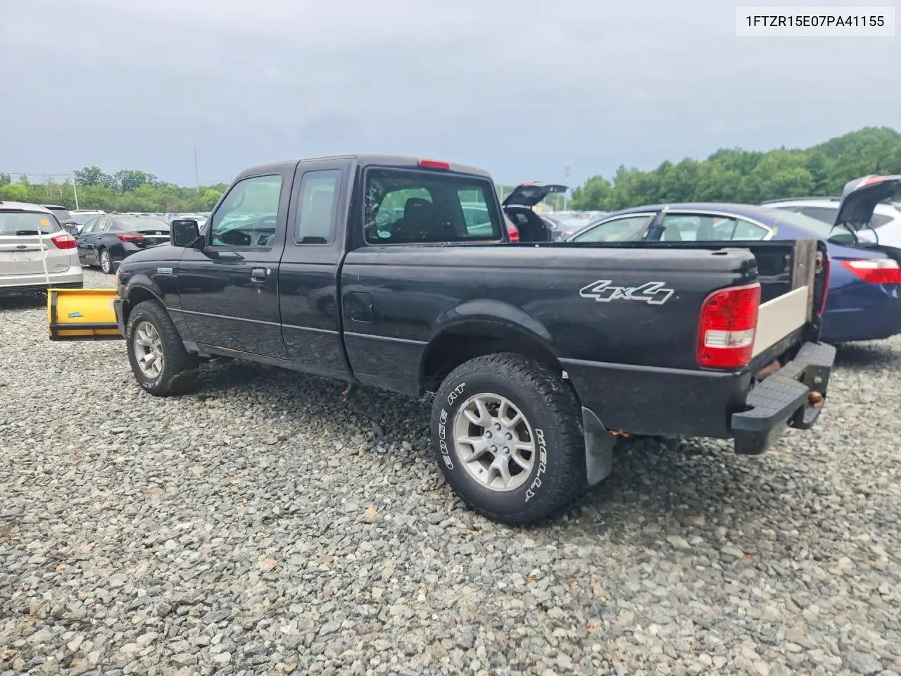 2007 Ford Ranger Super Cab VIN: 1FTZR15E07PA41155 Lot: 61783106