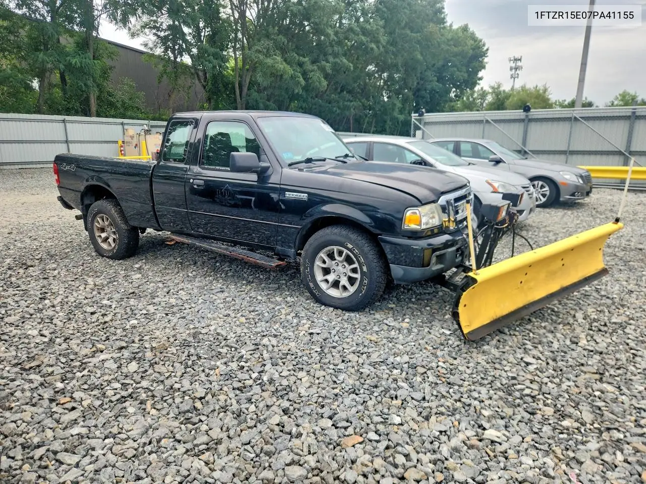 2007 Ford Ranger Super Cab VIN: 1FTZR15E07PA41155 Lot: 61783106