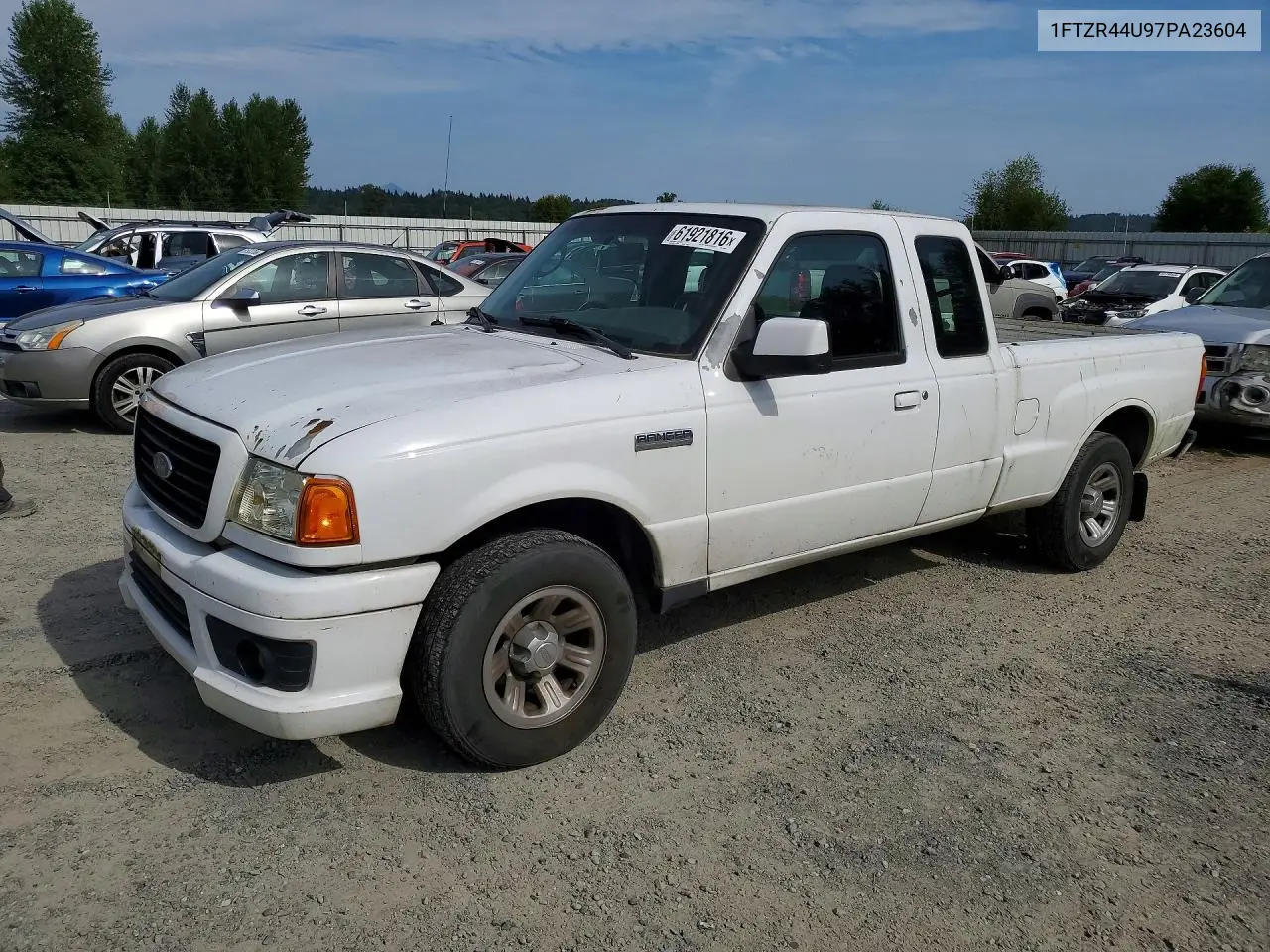 2007 Ford Ranger Super Cab VIN: 1FTZR44U97PA23604 Lot: 61921816