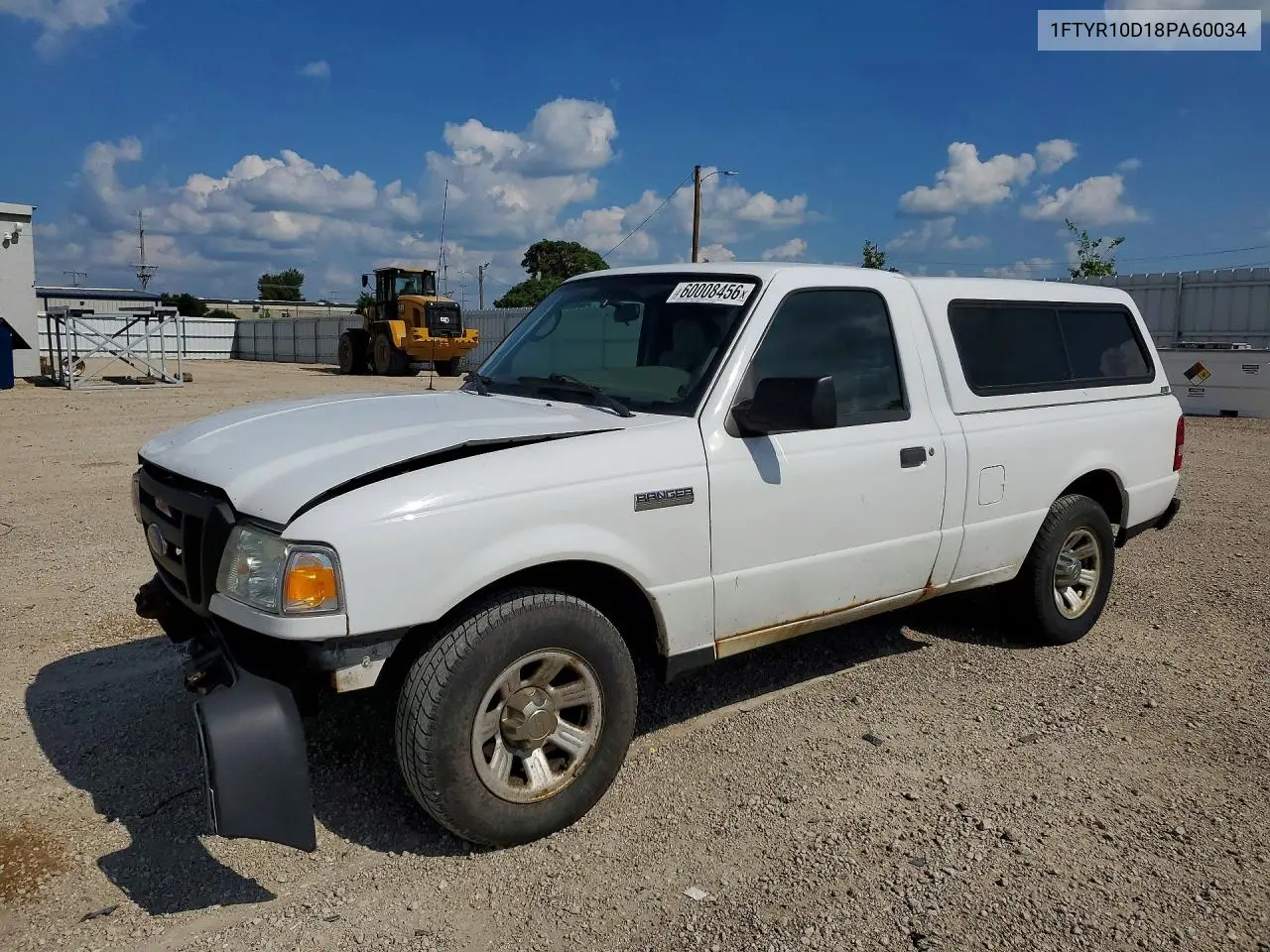 2008 Ford Ranger VIN: 1FTYR10D18PA60034 Lot: 60008456