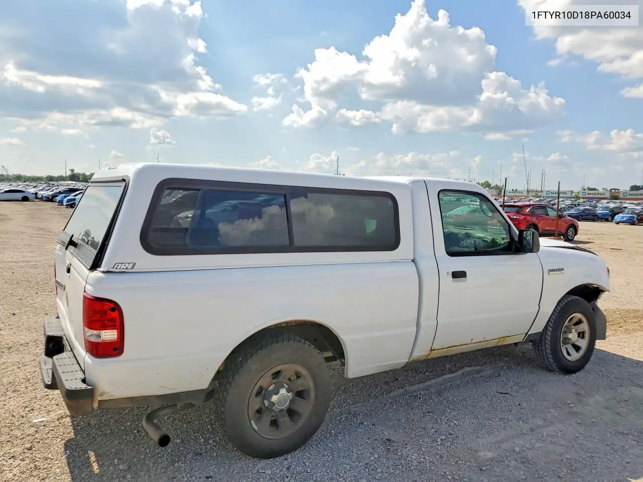 2008 Ford Ranger VIN: 1FTYR10D18PA60034 Lot: 60008456