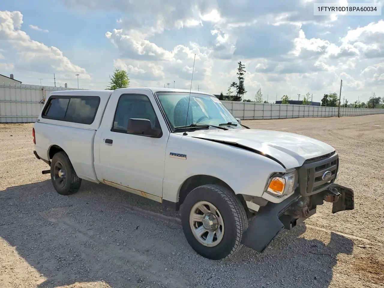 2008 Ford Ranger VIN: 1FTYR10D18PA60034 Lot: 60008456