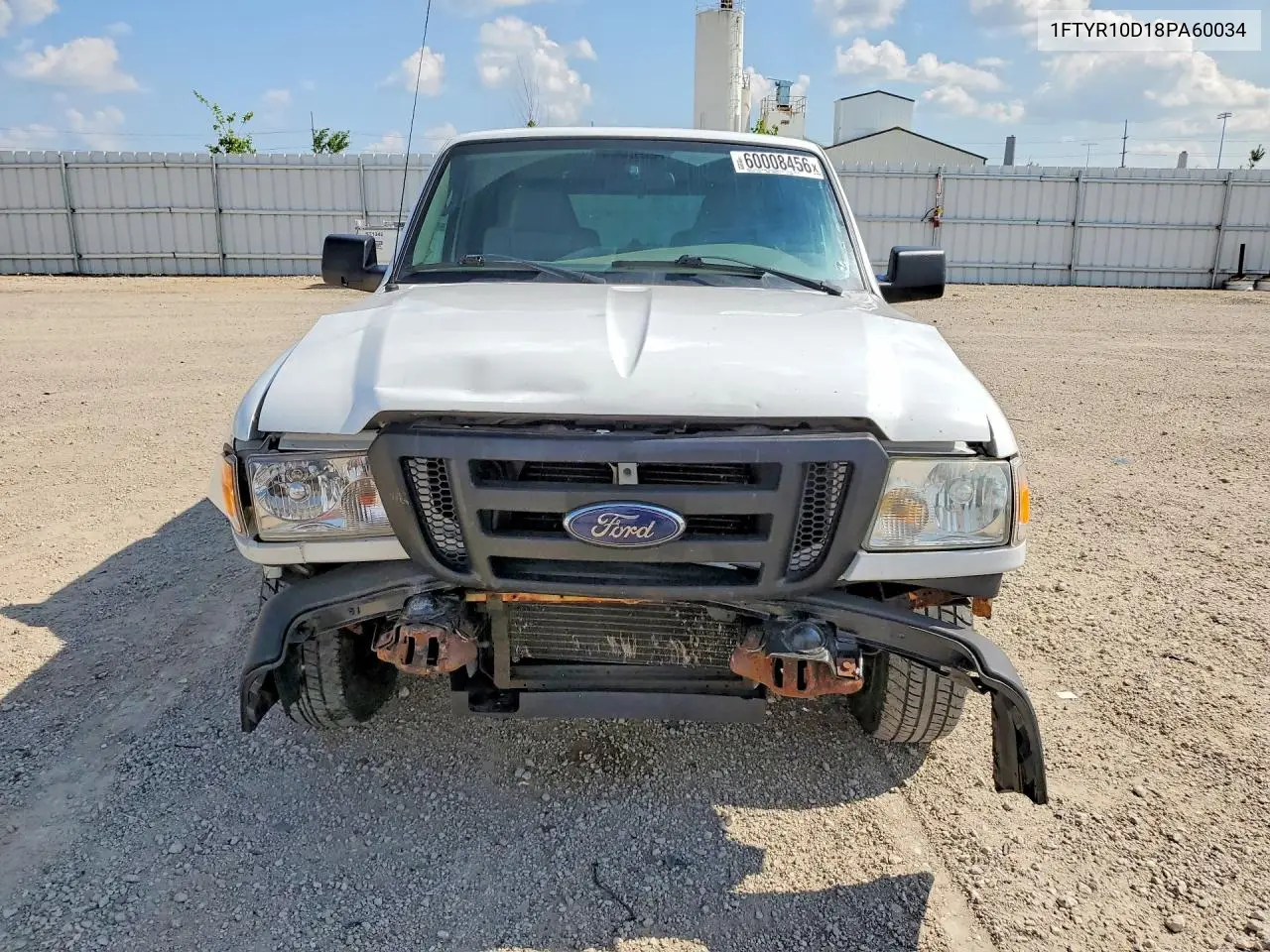 2008 Ford Ranger VIN: 1FTYR10D18PA60034 Lot: 60008456