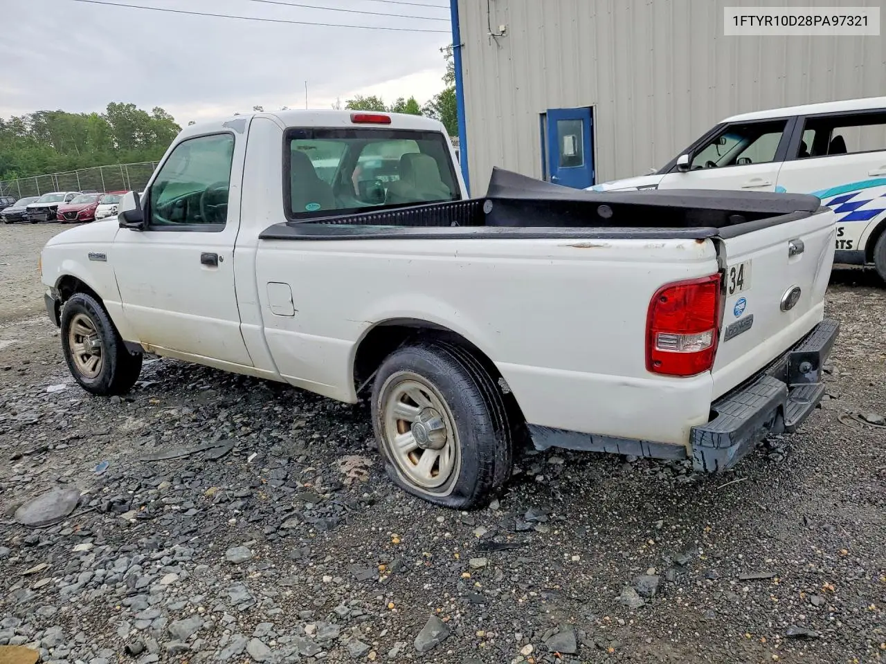 2008 Ford Ranger VIN: 1FTYR10D28PA97321 Lot: 60802526