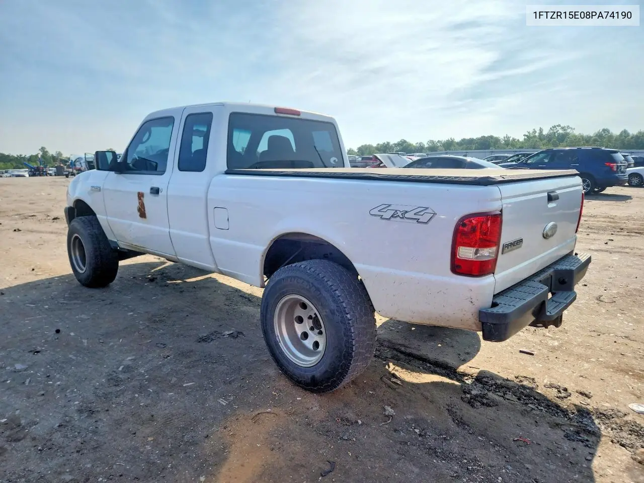 2008 Ford Ranger Super Cab VIN: 1FTZR15E08PA74190 Lot: 61243286
