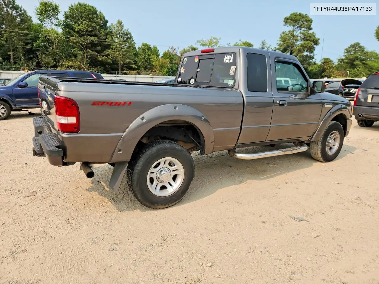 2008 Ford Ranger Super Cab VIN: 1FTYR44U38PA17133 Lot: 61574596