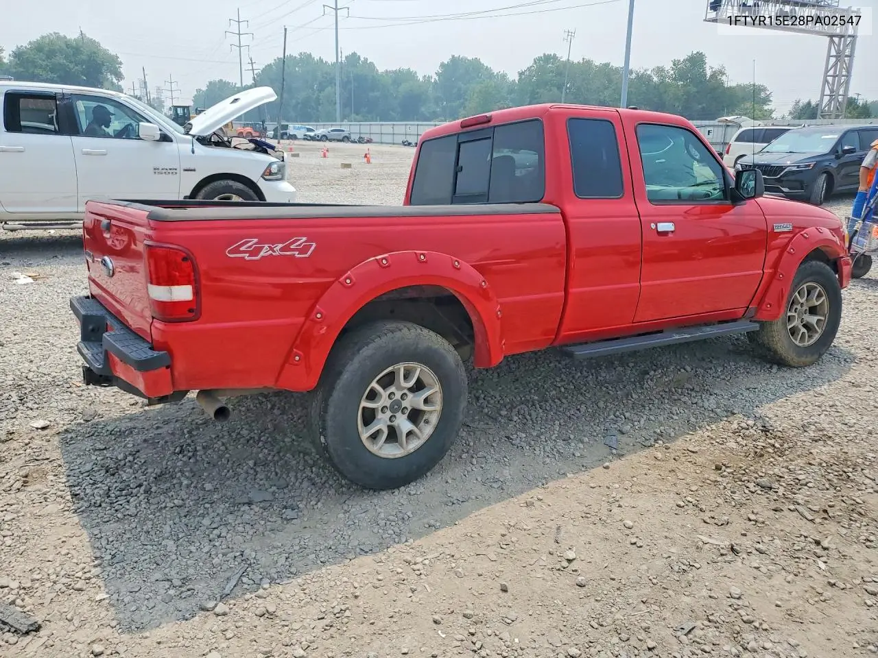 2008 Ford Ranger Super Cab VIN: 1FTYR15E28PA02547 Lot: 61716636