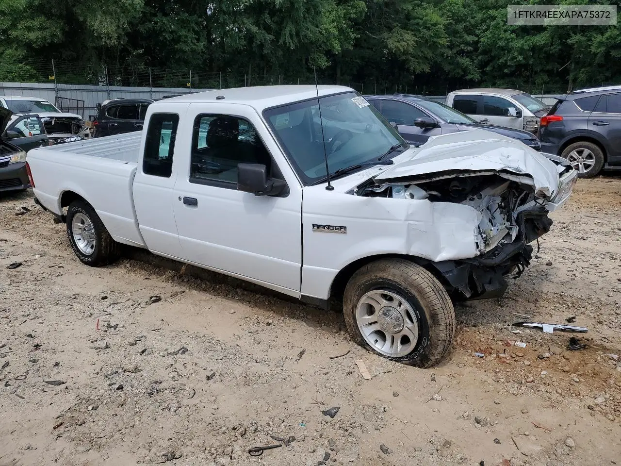 2010 Ford Ranger Super Cab VIN: 1FTKR4EEXAPA75372 Lot: 57113956