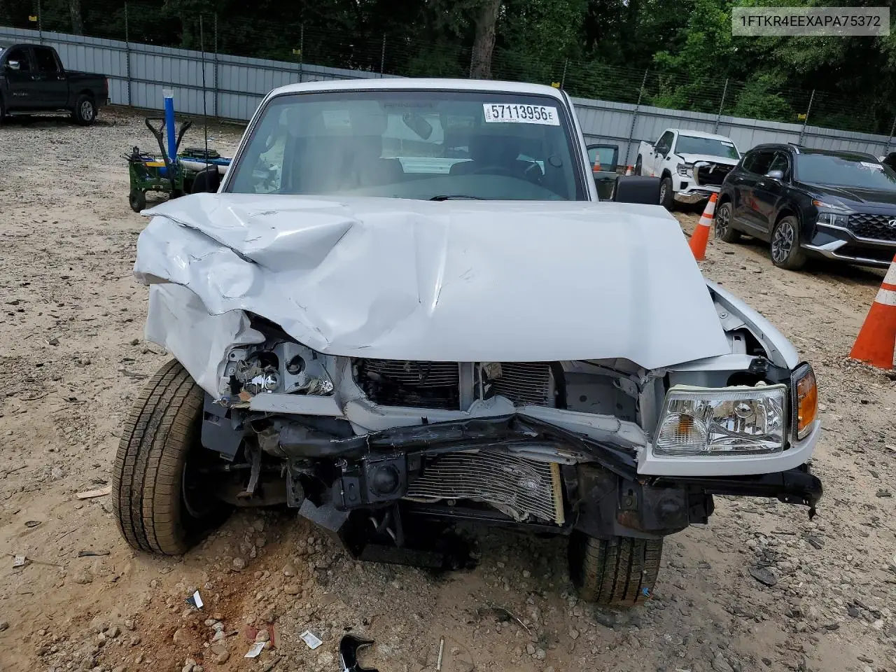2010 Ford Ranger Super Cab VIN: 1FTKR4EEXAPA75372 Lot: 57113956