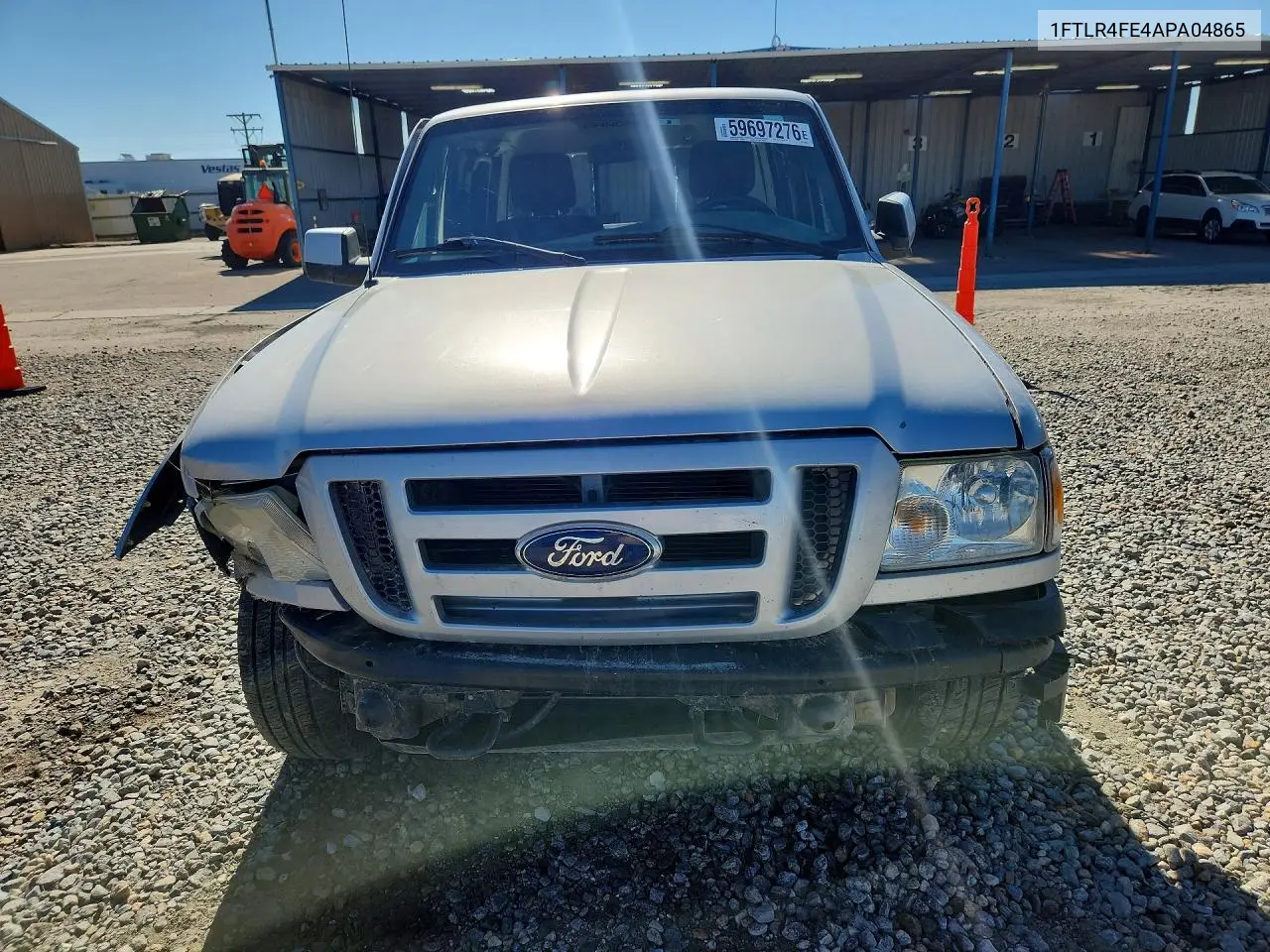 2010 Ford Ranger Super Cab VIN: 1FTLR4FE4APA04865 Lot: 59697276