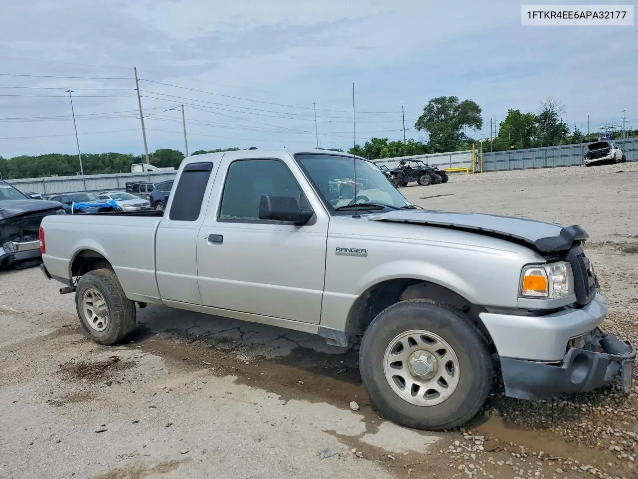 2010 Ford Ranger Super Cab VIN: 1FTKR4EE6APA32177 Lot: 60486266