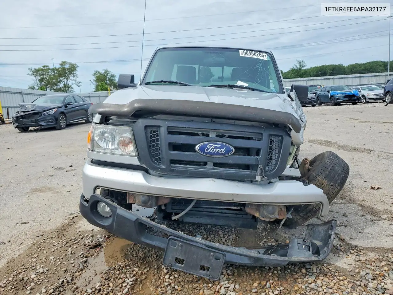 2010 Ford Ranger Super Cab VIN: 1FTKR4EE6APA32177 Lot: 60486266
