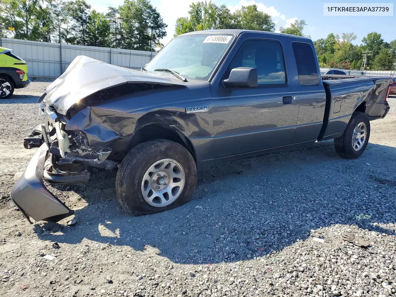 2010 Ford Ranger Super Cab VIN: 1FTKR4EE3APA37739 Lot: 61499066