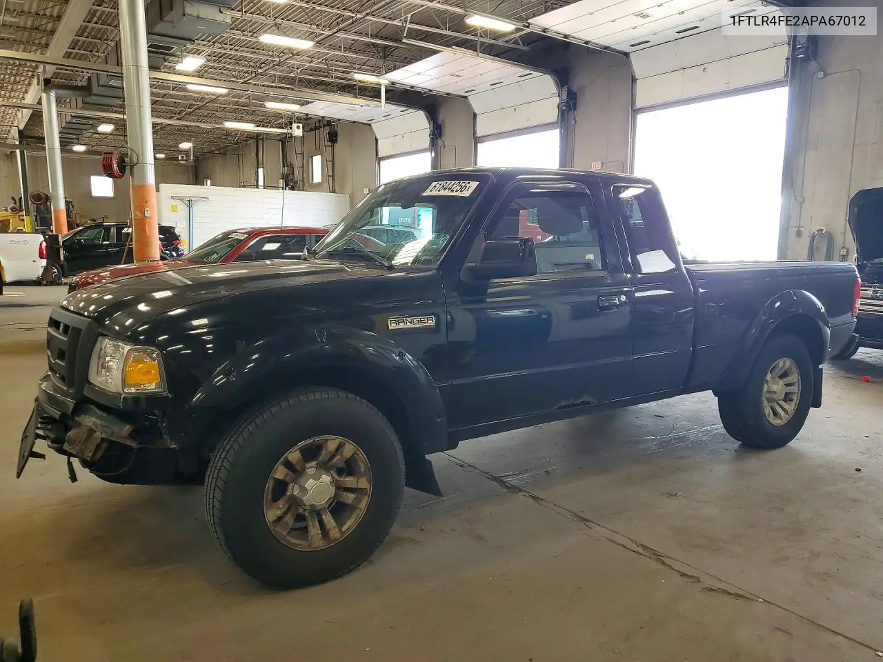2010 Ford Ranger Super Cab VIN: 1FTLR4FE2APA67012 Lot: 61844256
