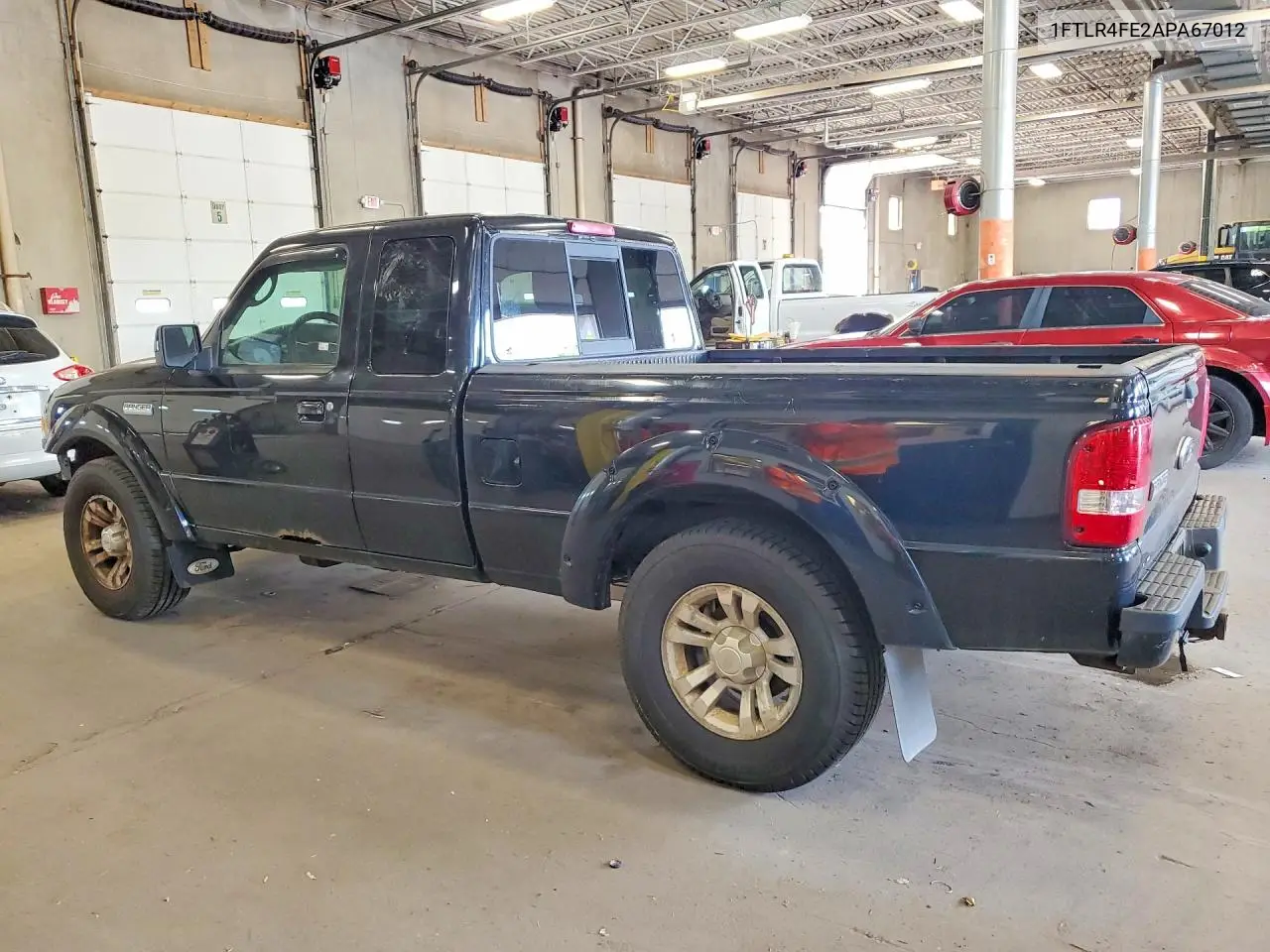 2010 Ford Ranger Super Cab VIN: 1FTLR4FE2APA67012 Lot: 61844256
