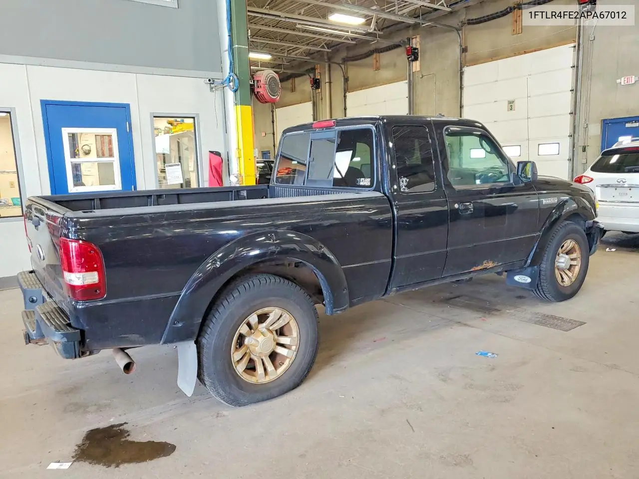 2010 Ford Ranger Super Cab VIN: 1FTLR4FE2APA67012 Lot: 61844256