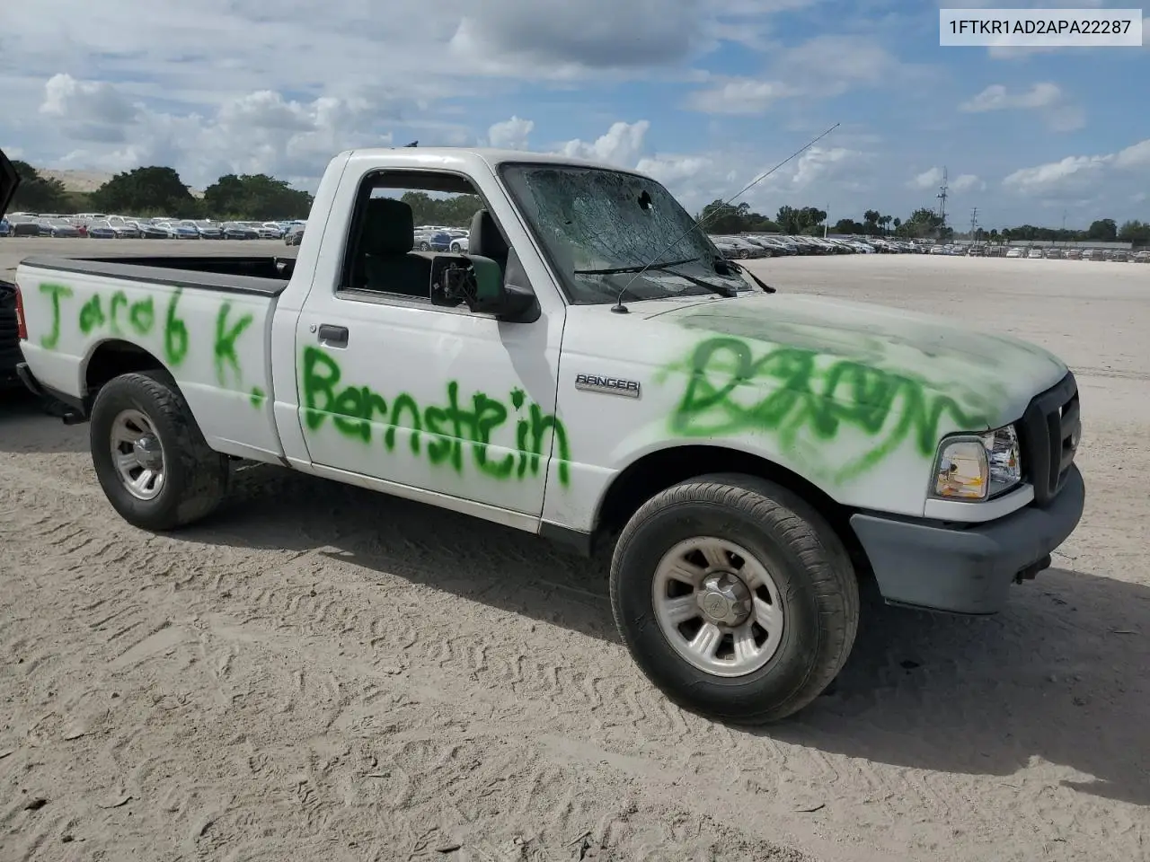 1FTKR1AD2APA22287 2010 Ford Ranger