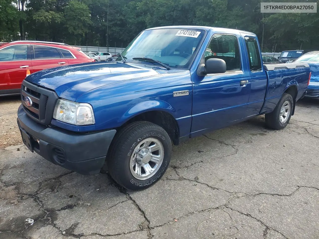 1FTKR4ED0BPA27050 2011 Ford Ranger Super Cab
