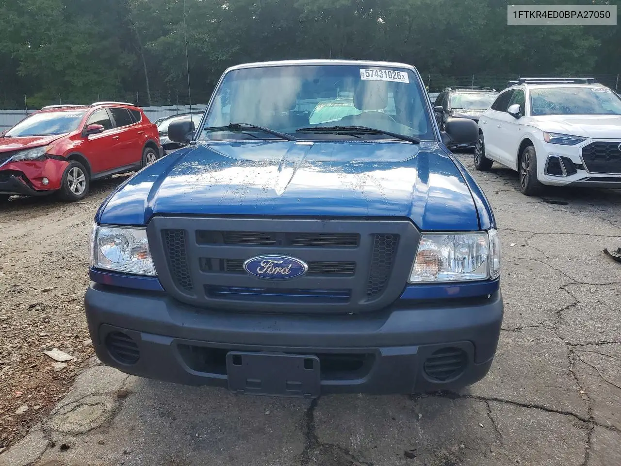1FTKR4ED0BPA27050 2011 Ford Ranger Super Cab