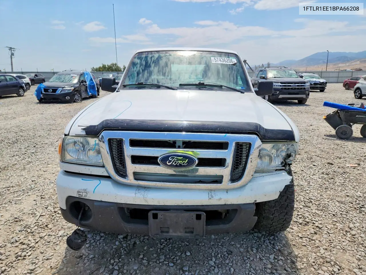 2011 Ford Ranger VIN: 1FTLR1EE1BPA66208 Lot: 57436206