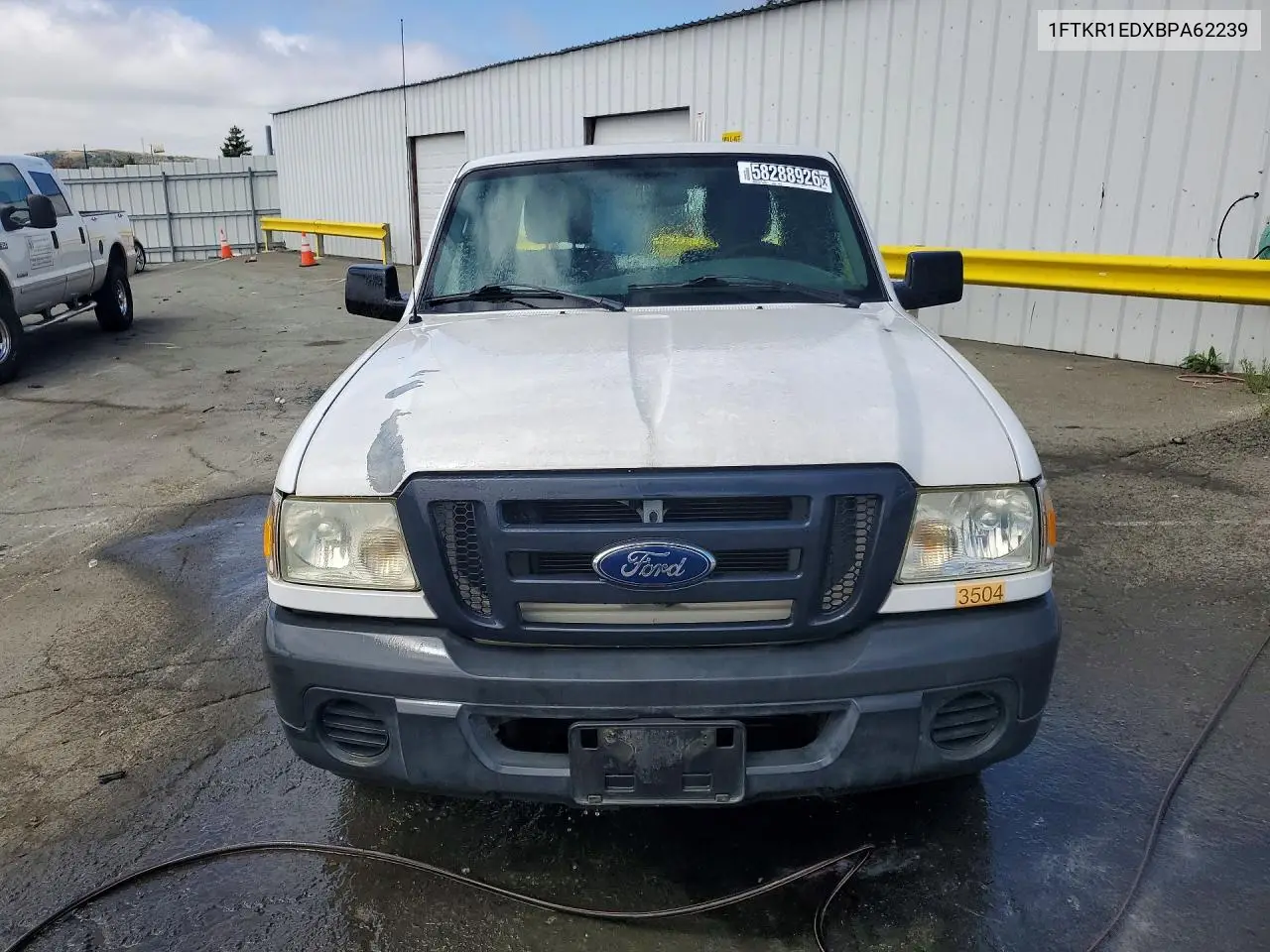 1FTKR1EDXBPA62239 2011 Ford Ranger Super Cab