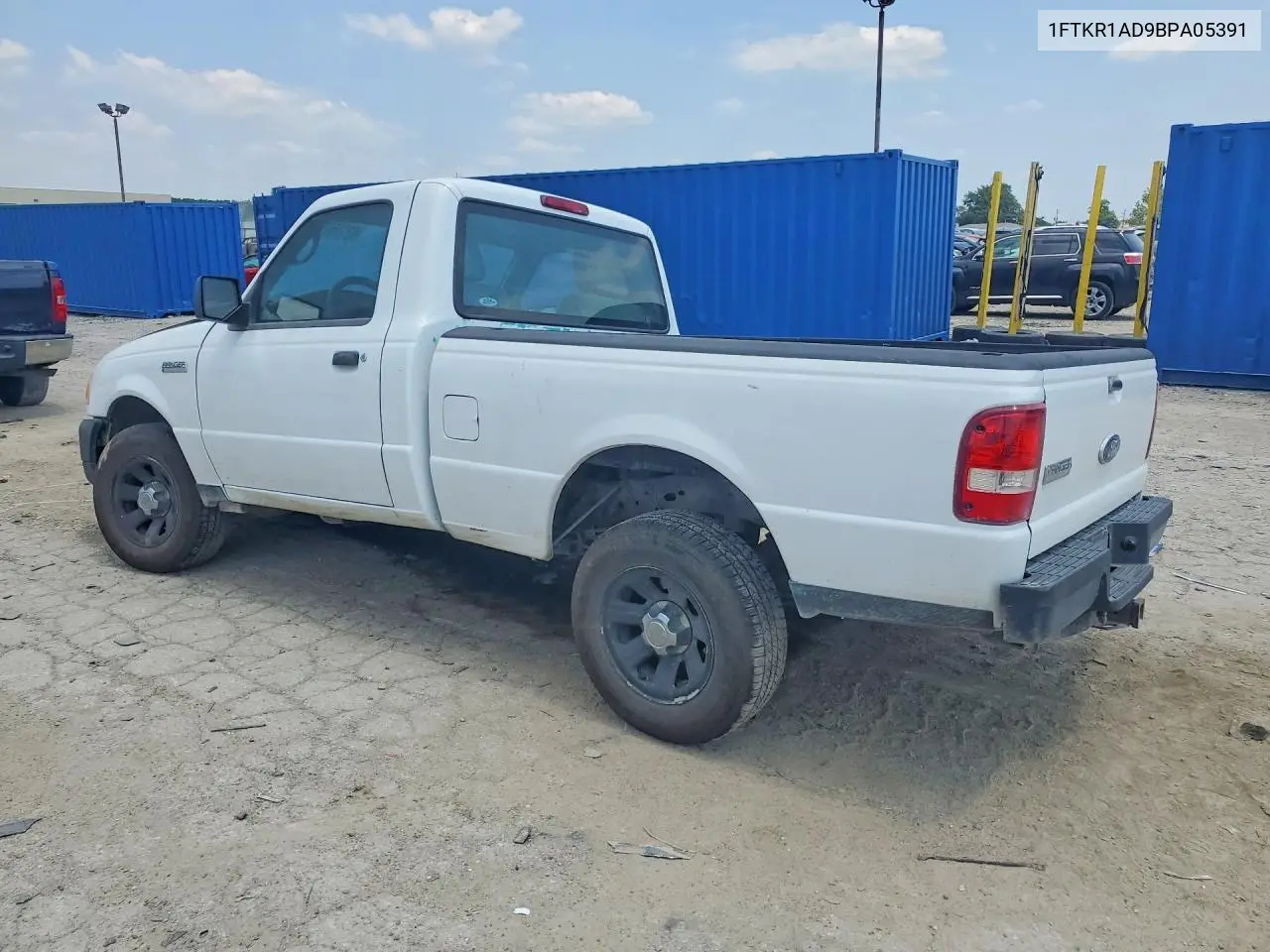 2011 Ford Ranger VIN: 1FTKR1AD9BPA05391 Lot: 61115976