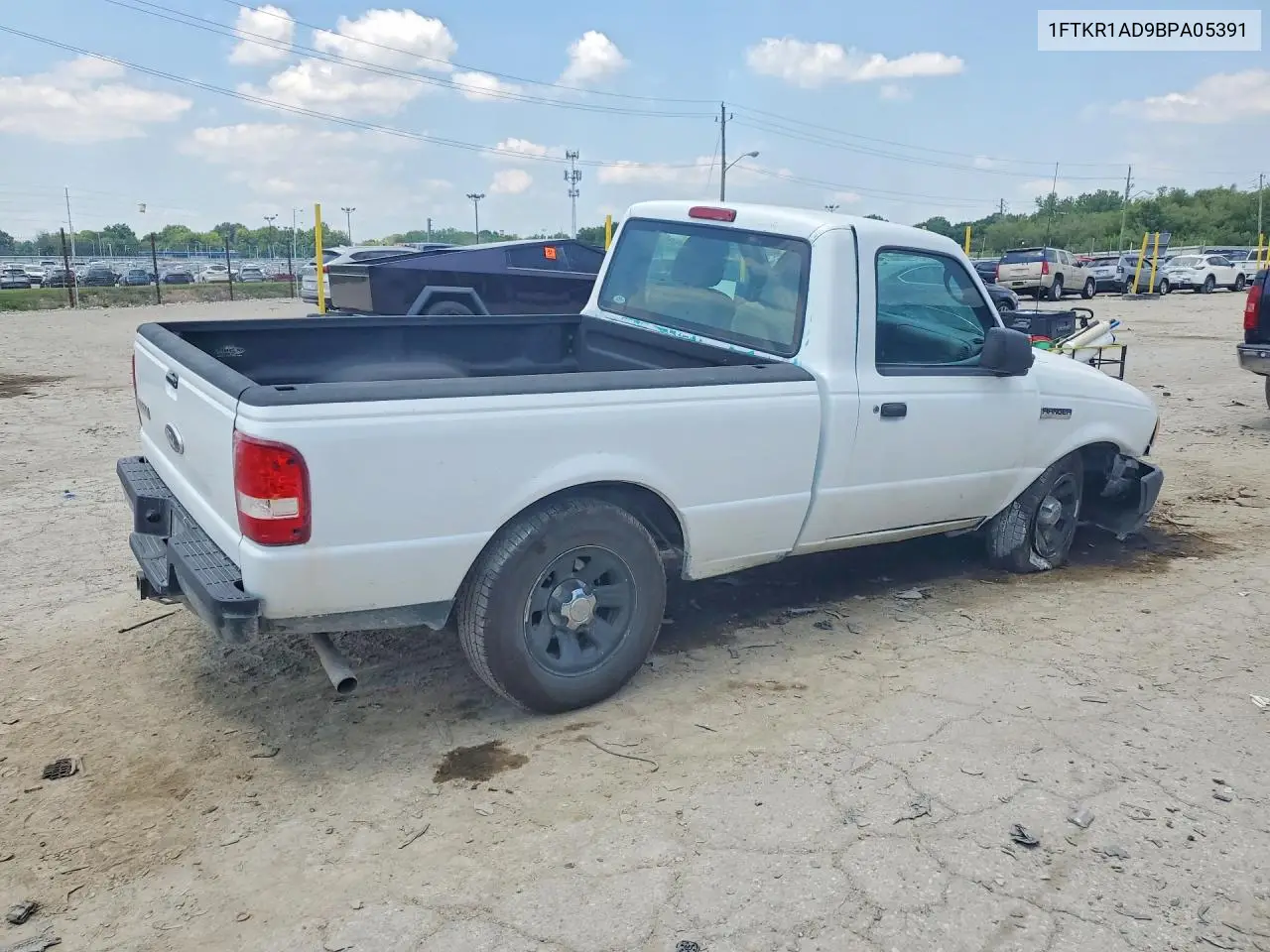 2011 Ford Ranger VIN: 1FTKR1AD9BPA05391 Lot: 61115976