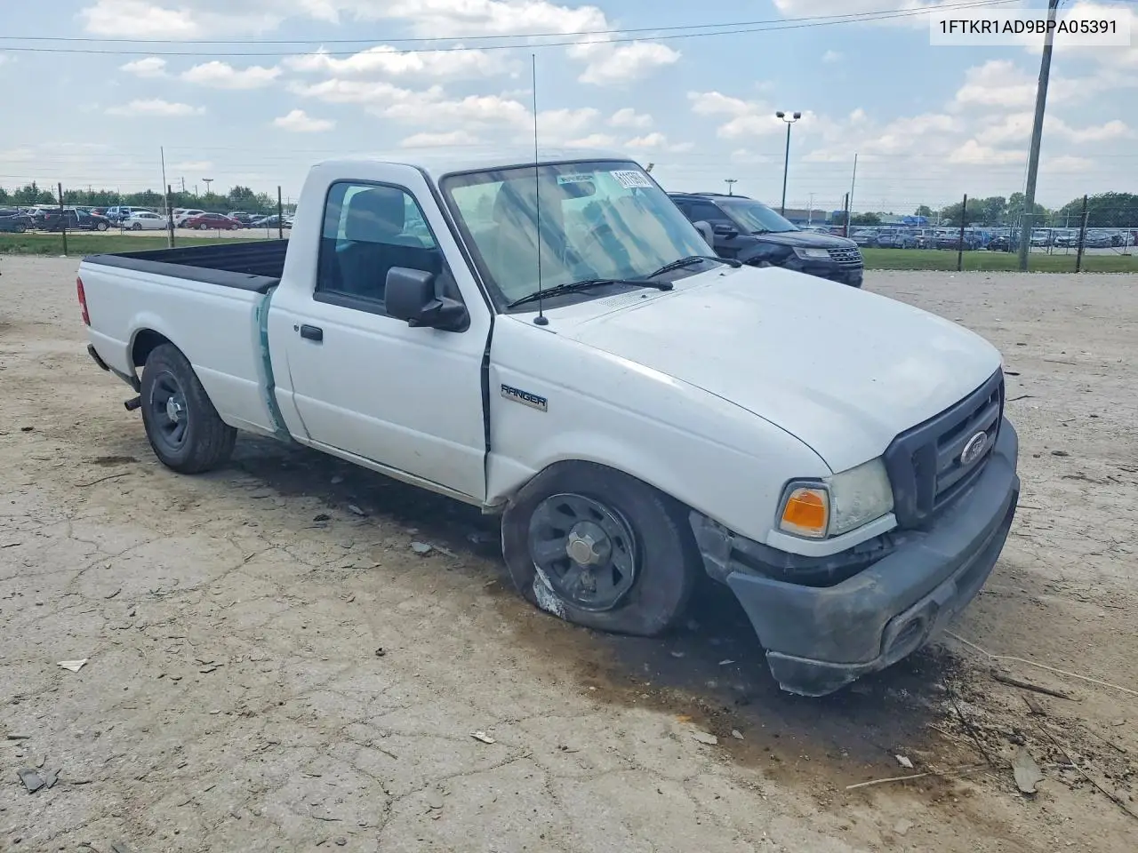2011 Ford Ranger VIN: 1FTKR1AD9BPA05391 Lot: 61115976