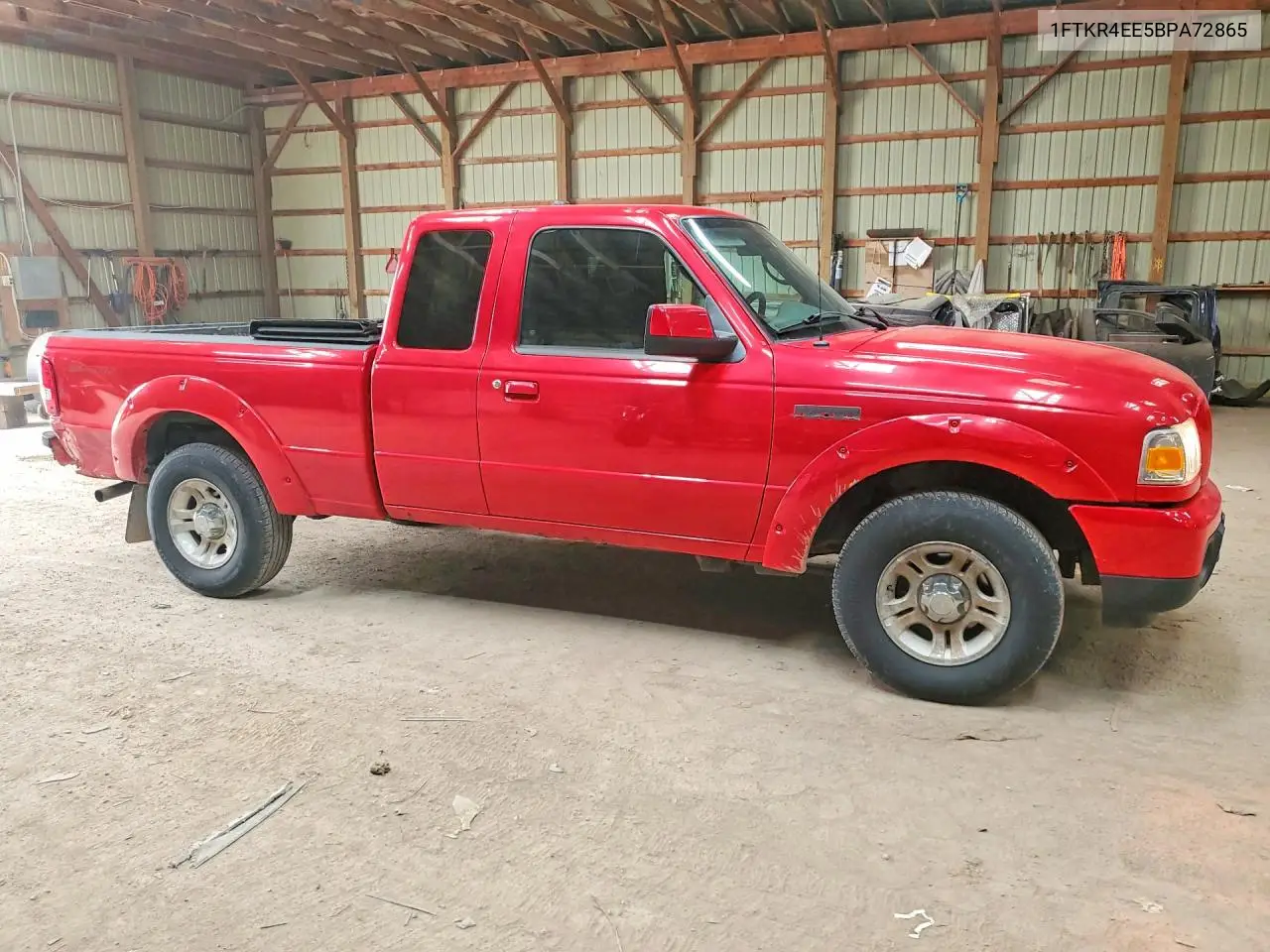 2011 Ford Ranger Super Cab VIN: 1FTKR4EE5BPA72865 Lot: 61384426