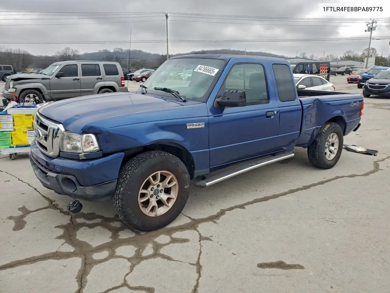 1FTLR4FE8BPA89775 2011 Ford Ranger Super Cab