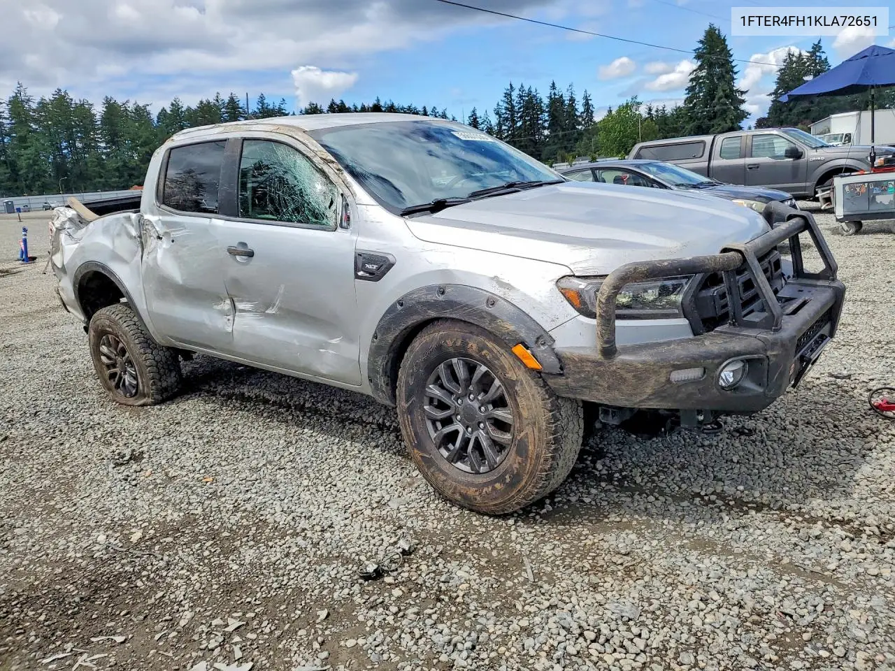 2019 Ford Ranger Xl VIN: 1FTER4FH1KLA72651 Lot: 56607036