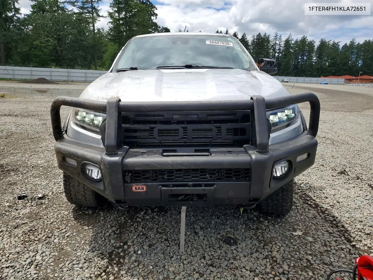 2019 Ford Ranger Xl VIN: 1FTER4FH1KLA72651 Lot: 56607036