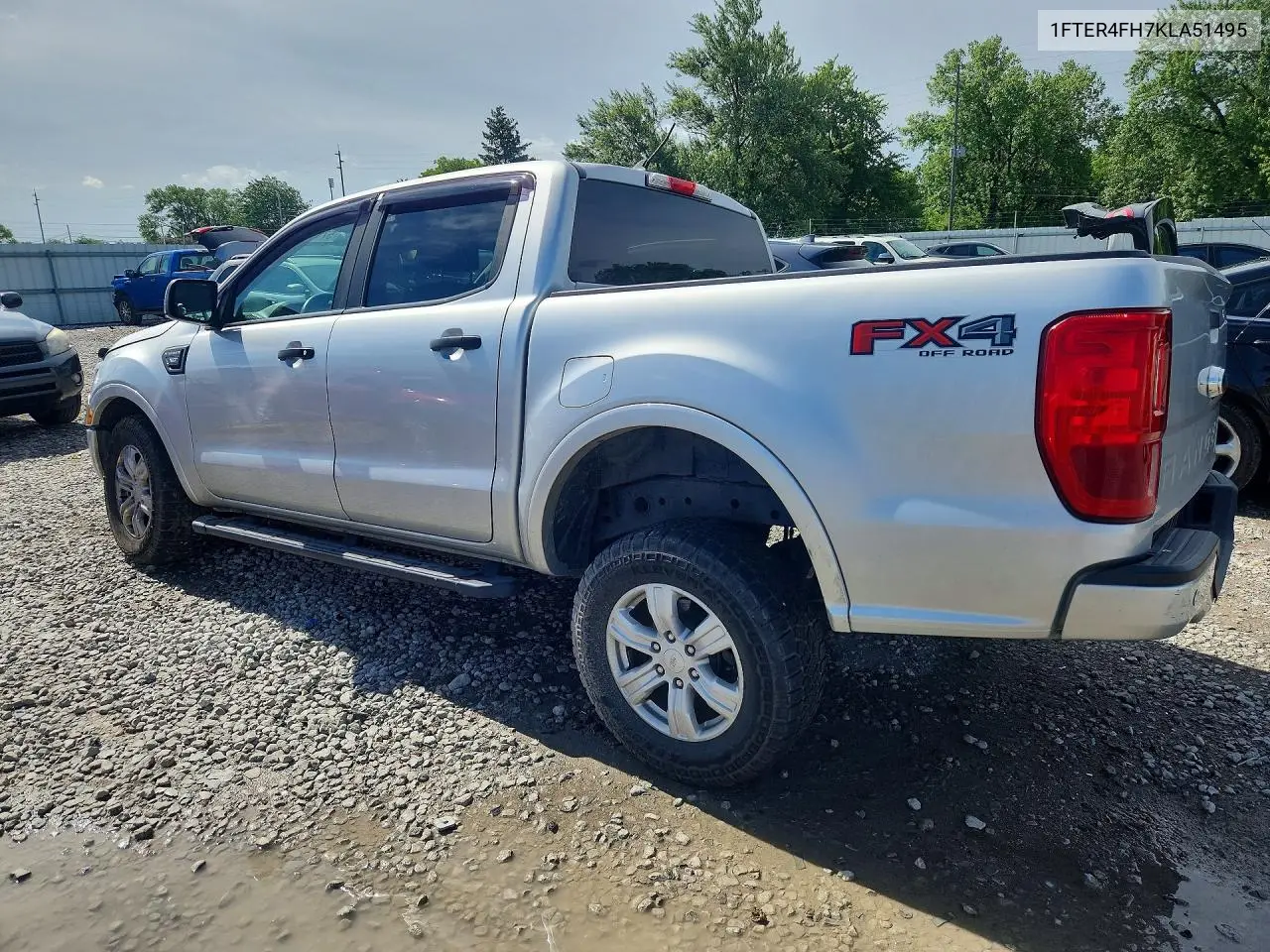 2019 Ford Ranger Xl VIN: 1FTER4FH7KLA51495 Lot: 57122696