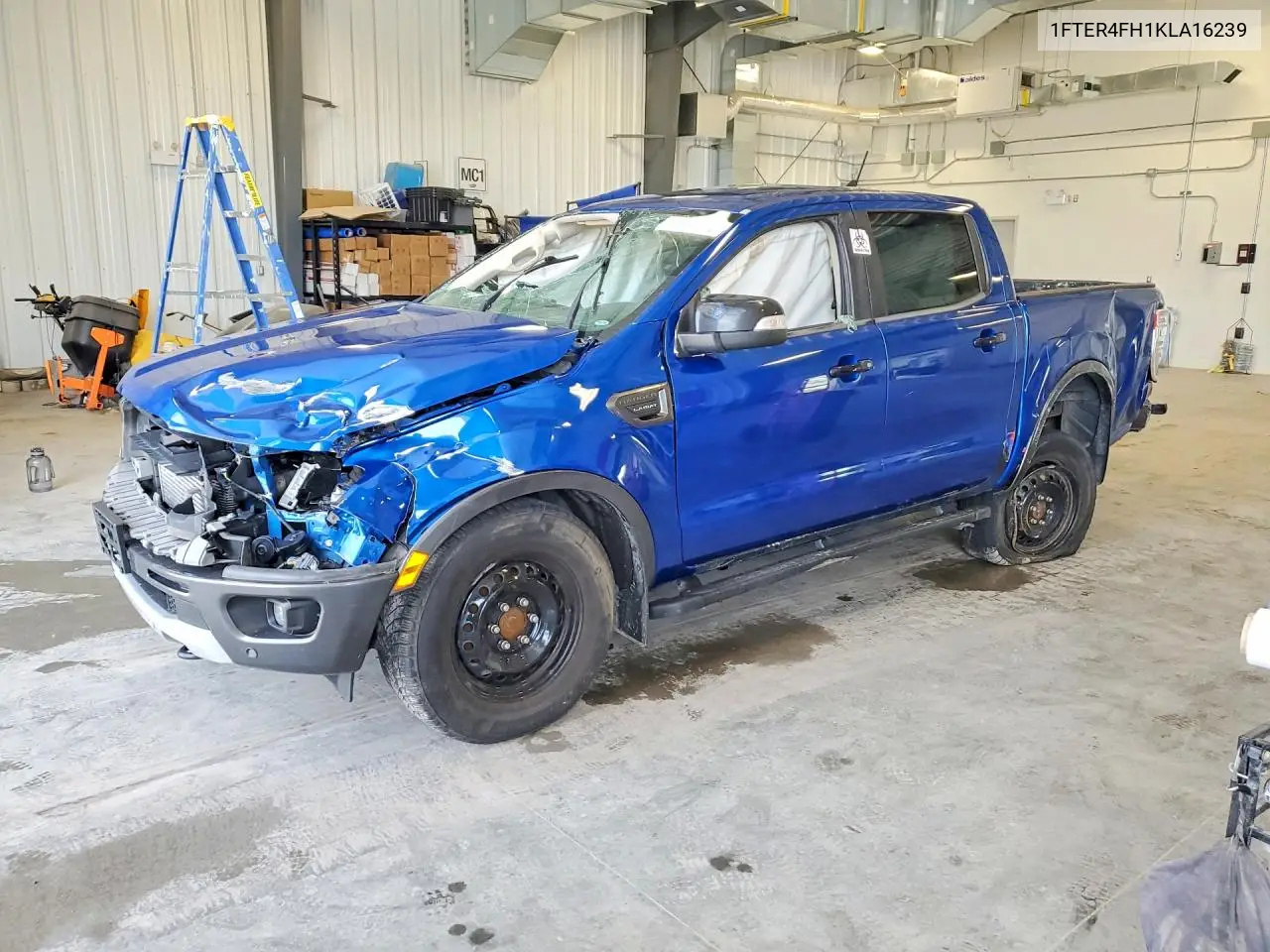 2019 Ford Ranger VIN: 1FTER4FH1KLA16239 Lot: 57184796