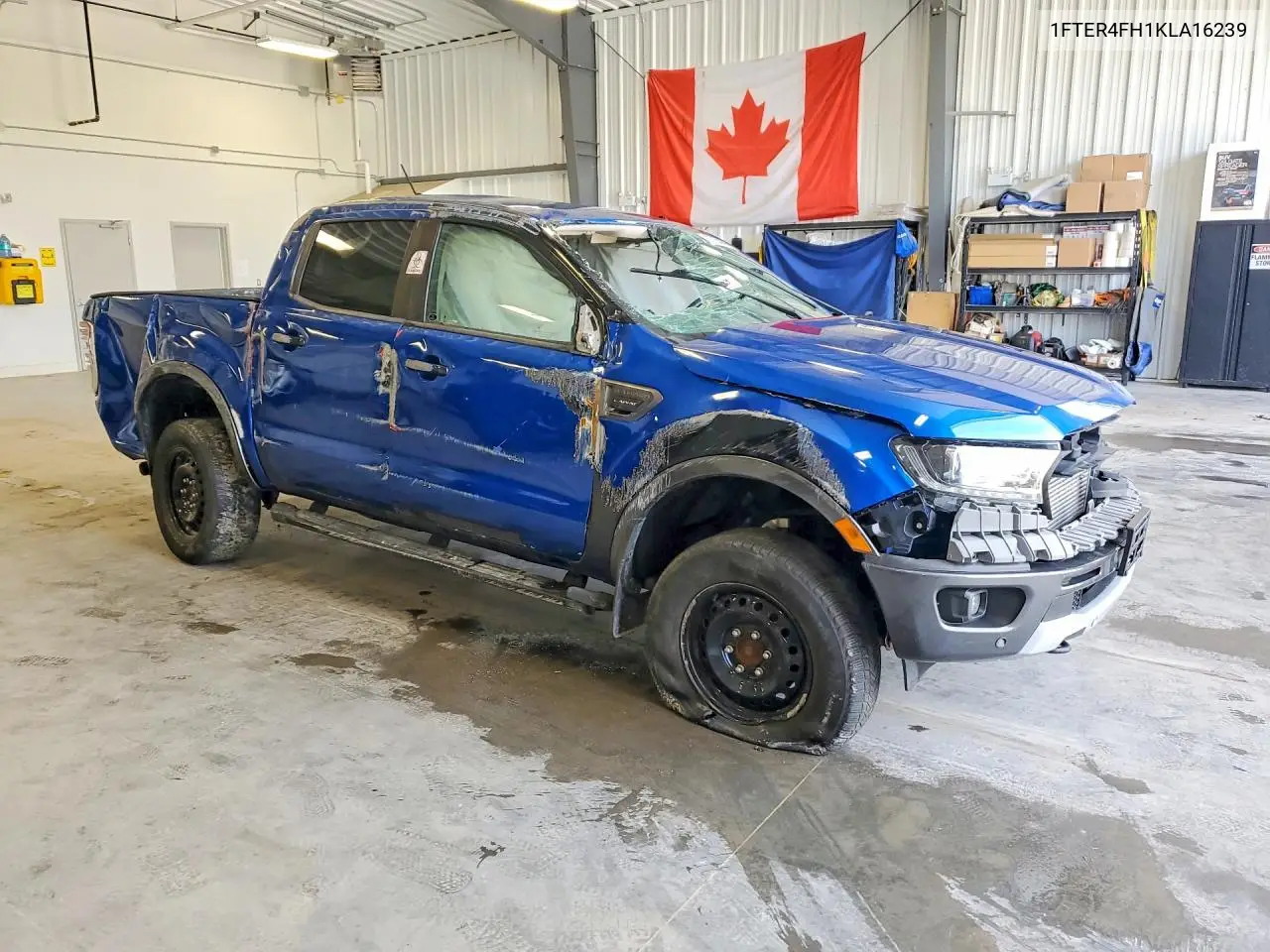 2019 Ford Ranger VIN: 1FTER4FH1KLA16239 Lot: 57184796
