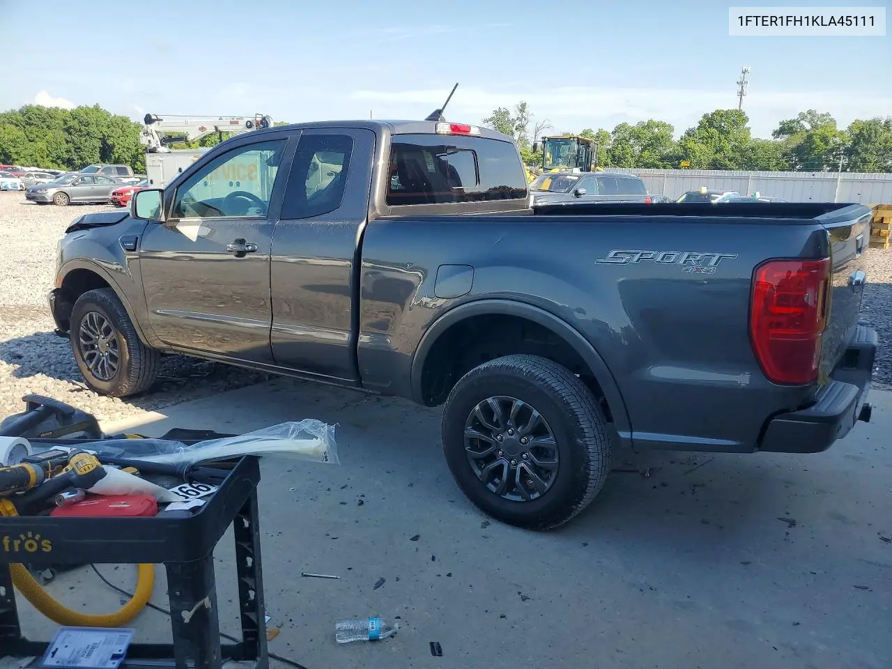 2019 Ford Ranger Xl VIN: 1FTER1FH1KLA45111 Lot: 59170866