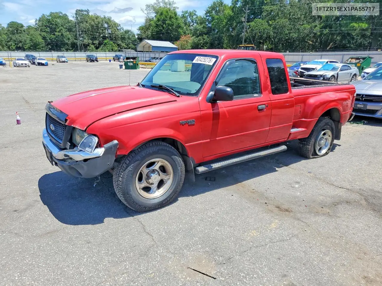 2019 Ford Ranger VIN: 1FTZR15EX1PA55717 Lot: 60425276