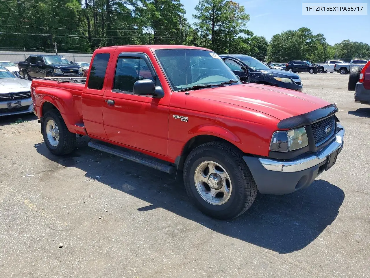 2019 Ford Ranger VIN: 1FTZR15EX1PA55717 Lot: 60425276