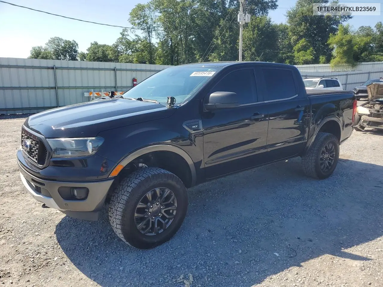2019 Ford Ranger Xl VIN: 1FTER4EH7KLB23569 Lot: 60595416